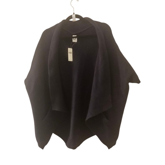 NWT Akemi + Kin Drape Front Cardigan Open Knit Sweater Cozy XS